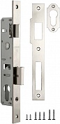 Картинка Корпус узкопрофильного замка с защелкой FUARO 153-20/85 CP (хром) меж. осев. расcт. 85 мм